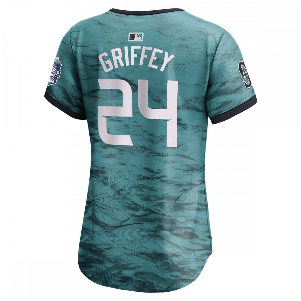 Ken Griffey Jr. American League Women's 2023 MLB All-Star Game Limited Player Jersey - Teal-Pro Kit Vault | Brand New 26/27 Sports Jerseys